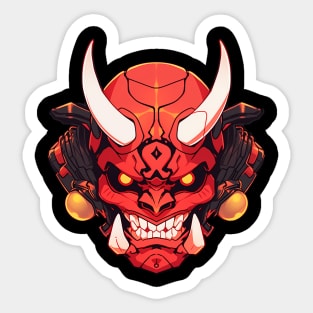 Blazeclad Oni Warrior Sticker